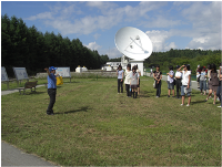 野辺山研修 45ｍ電波望遠鏡