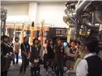 筑波宇宙センターでの研修