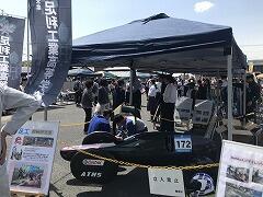 エコランカーの展示①(機械科)