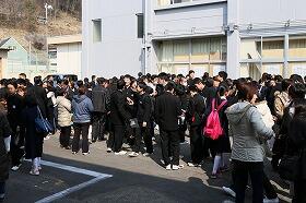 合格発表の様子２