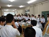 電気科見学の様子