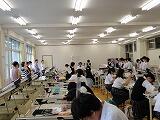 産業デザイン科見学の様子