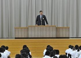 齋川先生が抱負を語る