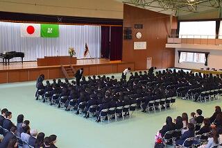 入学式の様子 入学式の様子