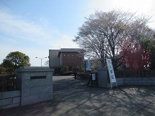 入学式正門 入学式正門