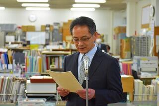 学校長式辞 学校長式辞