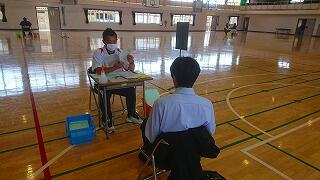 担任面談の様子 担任面談の様子