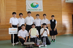 栃木県工業関係高等学校ロボットコンテスト第3位宇都宮工業高校UK機械研