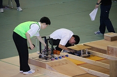 栃木県工業関係高等学校ロボットコンテスト競技の様子2