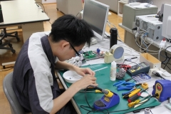 高校生ものづくりコンテスト電子回路組立部門関東大会矢田堀さん1