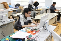 高校生ものづくりコンテスト電子回路組立部門関東大会矢田堀さん2