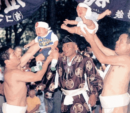 生子神社の泣き相撲 とちぎふるさと学習
