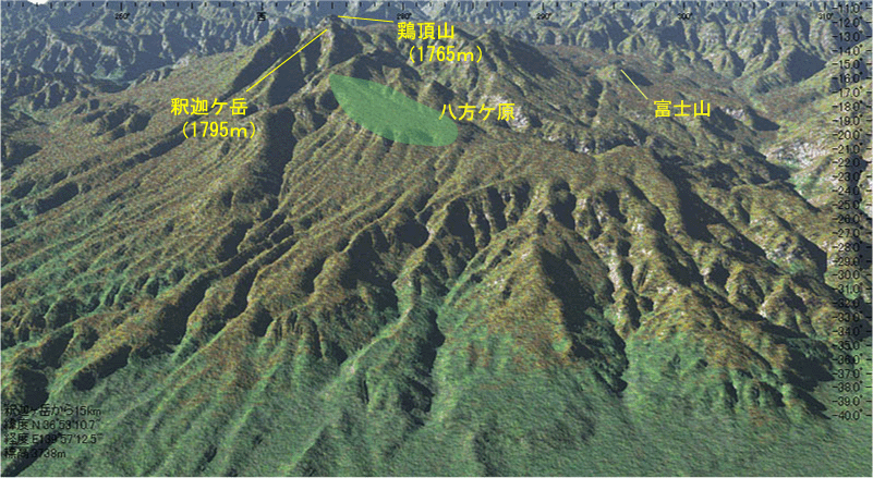 高原山 高原山（釈迦ヶ岳） 栃木県北部に大きく裾野を広げる火山 | 週末 ...