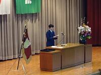 在校生送辞