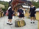 修学旅行・３日目地主神社