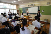 商業の授業の様子