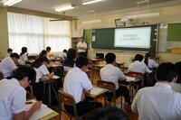 国語の授業の様子