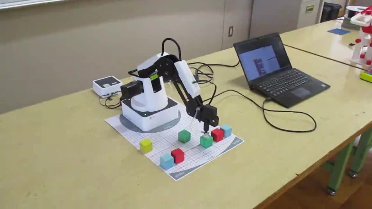 令和7年度一日体験学習に向けて【アームロボット編】