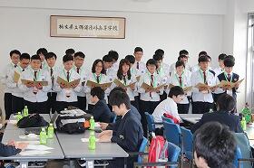 台湾の生徒によるパフォーマンス