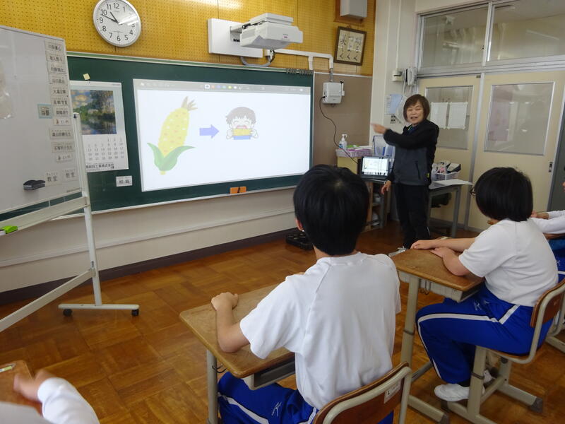 ポップコーンと聞いてみんな大喜びでした。