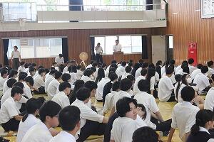 校長先生の挨拶