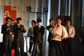 ステージにお邪魔しました(^-^)