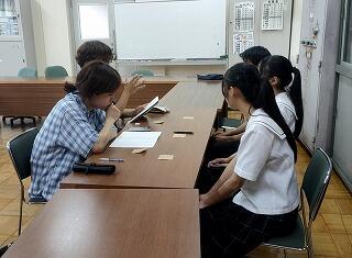 対談の様子１