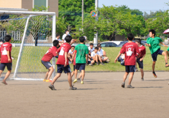 競技の様子（サッカー）