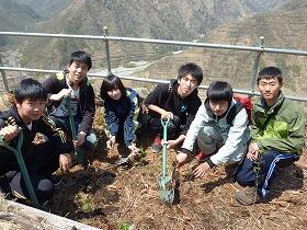 4月 足尾植樹ボランティア