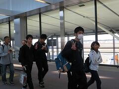 成田空港に到着①