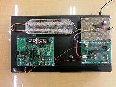 製作したクリスタル時計 製作したクリスタル時計