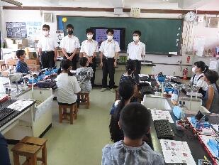 真名子小学校プログラミング出前講座活動その１