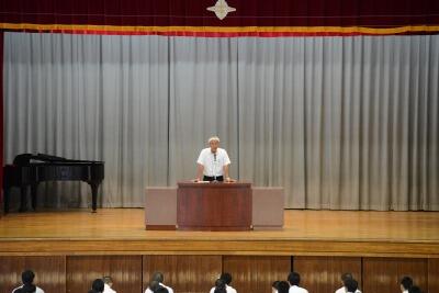 始業式校長式辞 始業式校長式辞