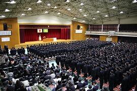 校歌斉唱 校歌斉唱
