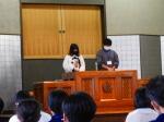 生徒議長による進行
