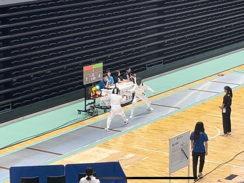 女子エペ予選プール