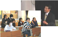 出前授業(化学)の様子