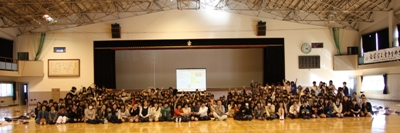 H24１学年講演会全体写真