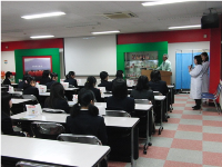 企業見学会　講義の様子