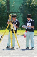 令和5年度栃木県高校生ものづくりコンテスト関東大会 測量部門第3位写真３