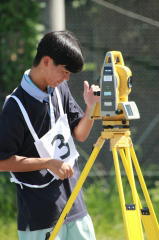 令和5年度栃木県高校生ものづくりコンテスト関東大会 測量部門第3位写真４