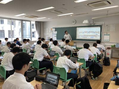 招へい事業HRでの風景１